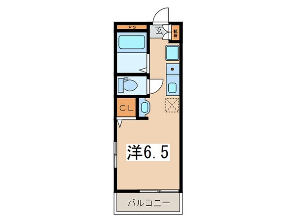 N-harbor Lagoon篠原西町A棟の物件間取画像